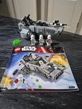 100% Complete LEGO Star Wars 75100 First Order Snowspeeder W/instructions