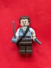 Lego Caribbean Pirates Minifigure: Will Turner (poc026) Scabbard 4182 4184 4183