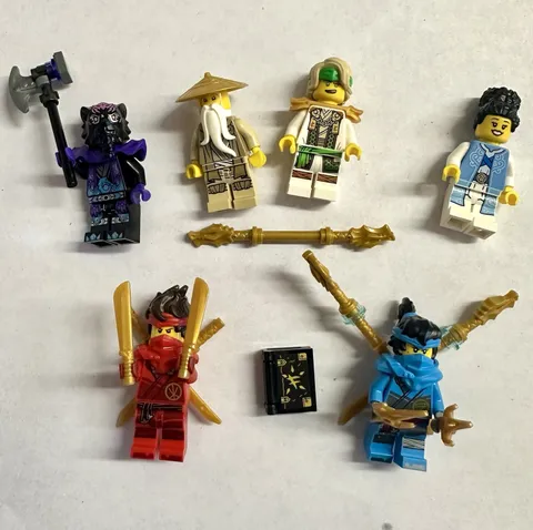 LEGO 71819 Dragon Stone Shrine MINIGURES Lot of 6 -  Ninjago