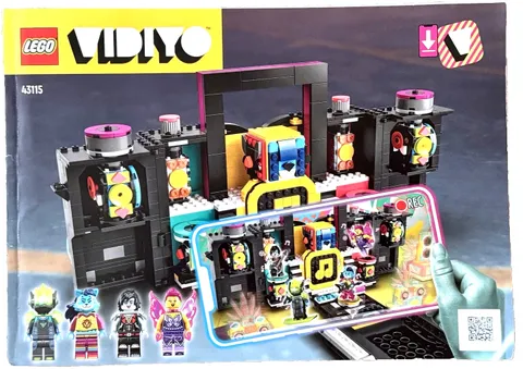 LEGO Vidiyo The Boombox Building Instructions Manual 43115 Booklet Only Book