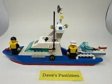 Vintage LEGO Coast Guard COASTAL CUTTER # 6353 99% COMPLETE READ