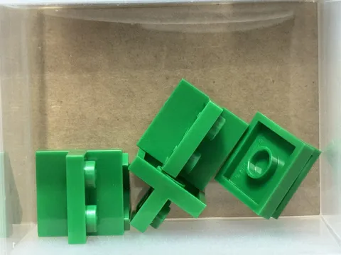 LEGO Parts - Green Bracket 2 x 2 - 1 x 2 Centered - No 41682 - QTY 5