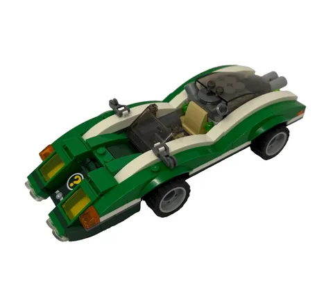 LEGO Batman Movie 70903 The Riddler Riddle Racer Car Vehicle ONLY Complete Build