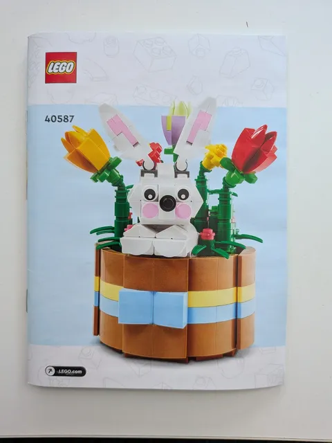 Instruction / instructions from the LEGO Holiday & Event Easter set 40587 New