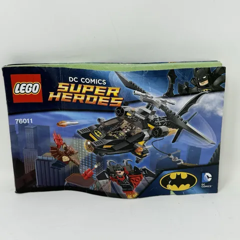 LEGO DC Comics Super Heroes 76011 Man-Bat Attack Instructions MANUAL ONLY