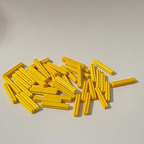 Lego Technic Axles 4519 Yellow Replacement Add-on Pieces Parts Lot of 43