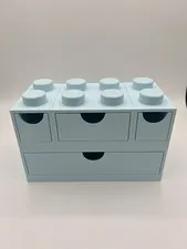 Lego Like Storage Brick Drawers Organizer Set