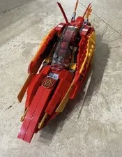 LEGO Ninjago 70638 Katana V11 Kai's Fire Boat Speed Attack Mode Complete