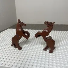 LEGO Lord Of The Rings Brown Horses Lot Of 2