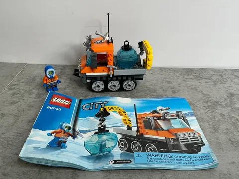 Lego City Arctic Ice Crawler 60033 PRE-BUILT