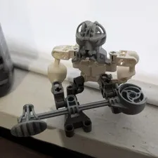 LEGO Gray Plastic Figure Build Set Loose Parts Figure Pieces