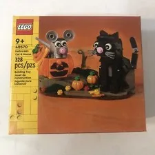 LEGO Halloween Cat & Mouse 40570 Building Kit Whimsical Halloween
