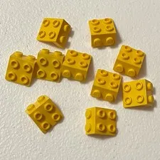Lego 92411 Yellow Replacement Add-on Pieces Parts Lot of 10