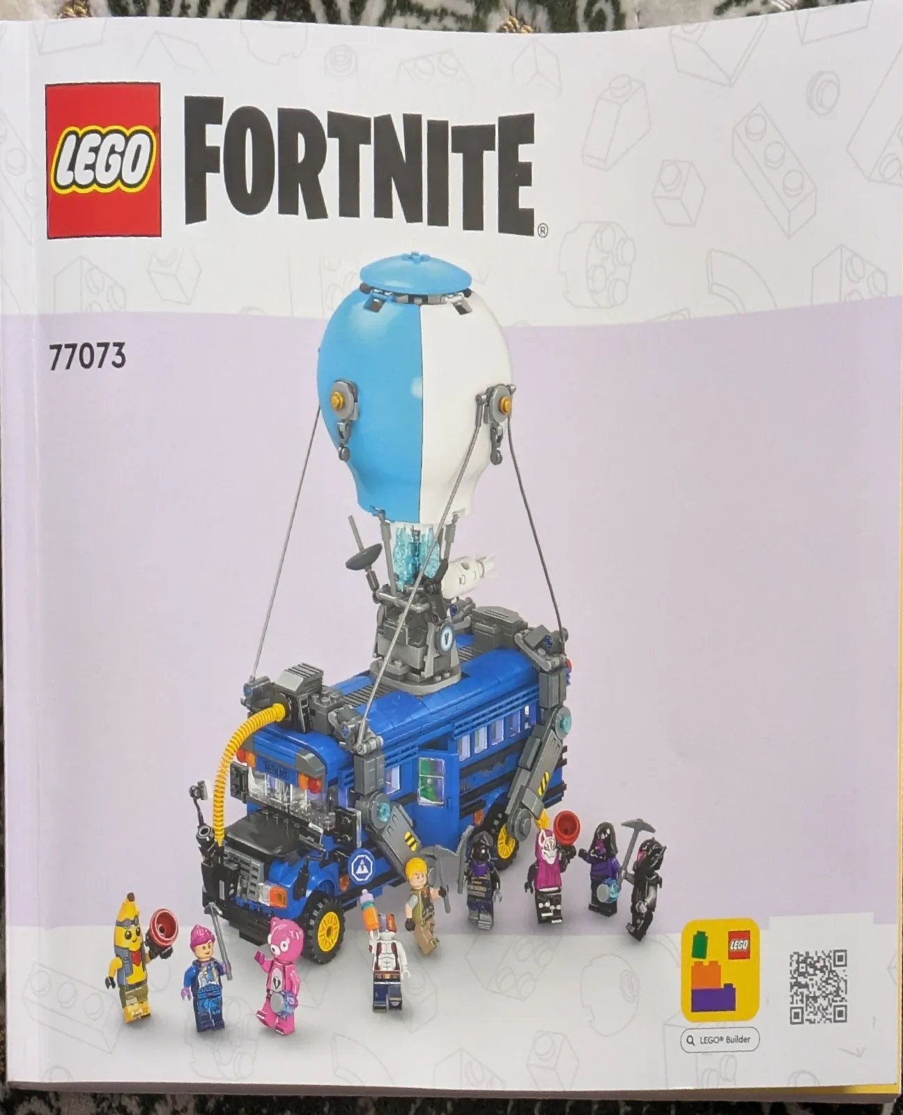 LEGO® Fortnite 77073 Battle Bus Instruction Manual Only! Good Condition