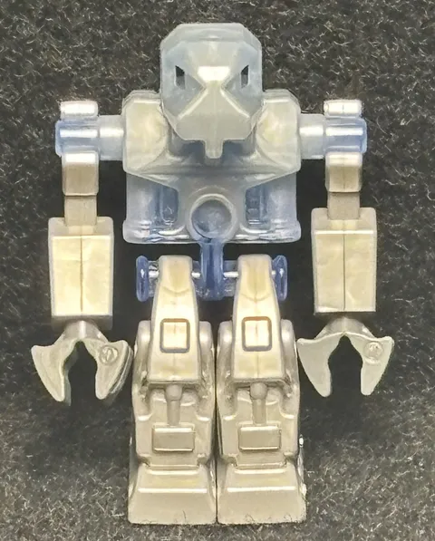 LEGO Devastator Robot Minifigure 7703 Trans Medium Blue Exo Force