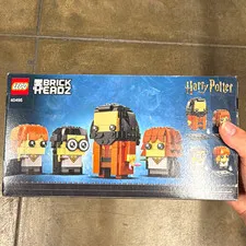 LEGO BrickHeadz 40495 Harry Potter Harry Hermione Ron Hagrid 466 pcs Set