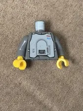 LEGO Star Wars - Minifig, Torso Imperial Officer Pattern (Hoth) - Dk Bluish Gray