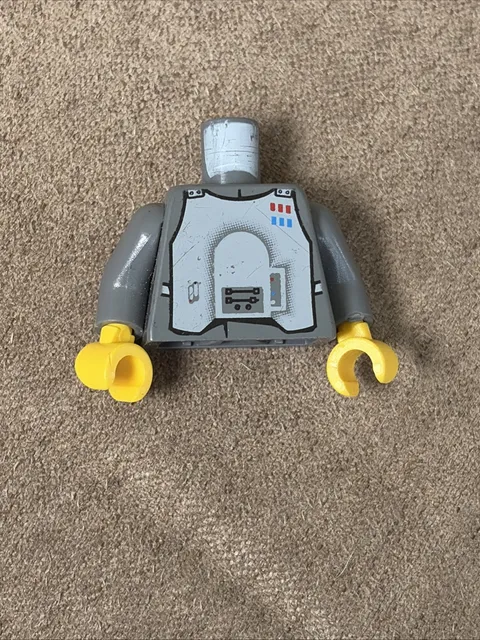 LEGO Star Wars - Minifig, Torso Imperial Officer Pattern (Hoth) - Dk Bluish Gray