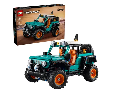 LEGO Technic Jeep Wrangler Rubicon 42227 SUV Building Set 723PCS Ages 10+ 