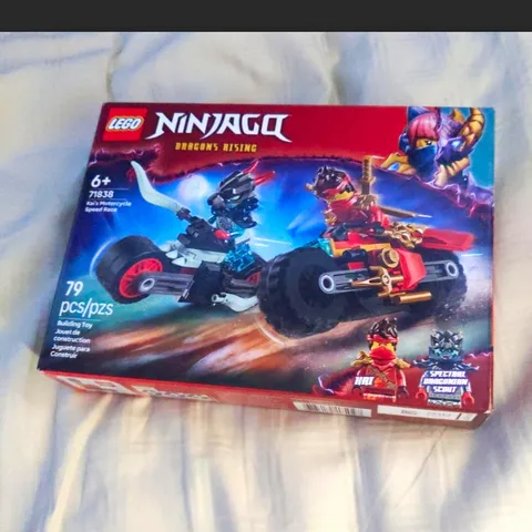 LEGO NINJAGO Dragons Rising 71838 Kai's Motorcycle Speed Race 79-Piece Set