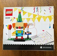 LEGO BrickHeadz Birthday Clown 40348 Complete Set 150 Pieces Ages 10+