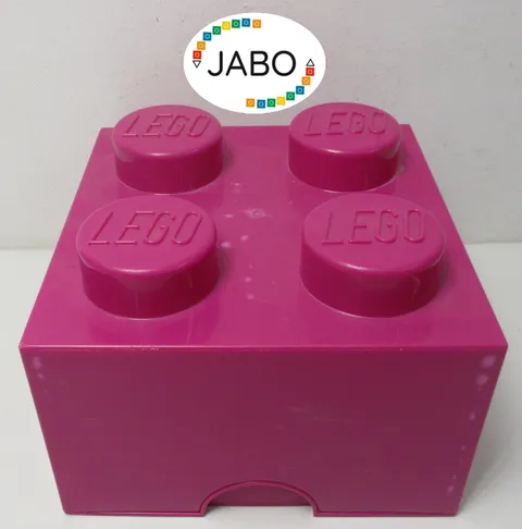 (R4/5) LEGO Storage Box Storage Box with Lid Pink