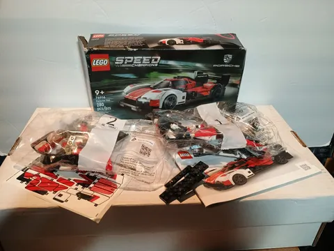 LEGO  76916 Speed Champions Porsche 963 New Open Box sealed Poly Bags RETIRED **