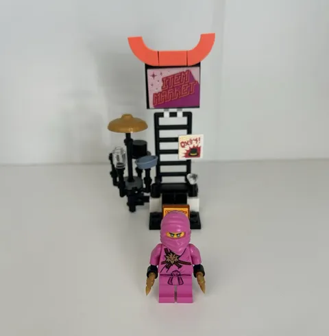 LEGO NINJAGO Zane - Avatar Pink Zane Minifigure (njo0561)