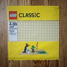 LEGO Classic 10699 Sand Baseplate Beige Plastic 1-Piece Polybag 2015