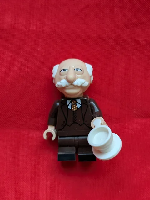 LEGO Waldorf Muppets Minifigure (71033) Retired Collectible CMF