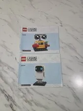 Lego 40619 Brickheadz Wall-E & Eve Instruction Manuals Only