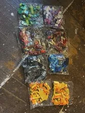 Sealed Assorted Color Lego Bags - Unnumbered Bags