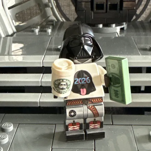 Brickluv New Years 2026 Vader Minifigure 