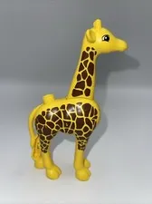 LEGO DUPLO LARGE GIRAFFE Animal Zoo replacement piece 6 inches Neck Moves!