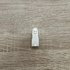 NEW Lego Glow-in-the-Dark Opaque GHOST Shroud - Halloween Minifig/Minifigure