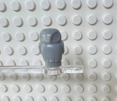 LEGO Owl, Small 3753 Light Bluish Gray
