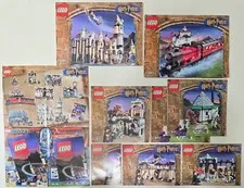 NO BRICKS- LEGO #4702, 4704 - 4707, 4707 - 4709 Harry Potter Manuals Lot-8