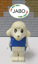 (E5 / 20) Lego Fabuland figure fab7a Lisa Lamb 3654 3792