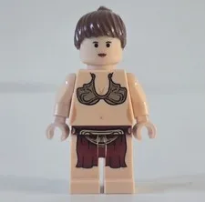 LEGO Star Wars Princess Leia Minifigure sw0085a Jabba Slave Outfit 2009 6210
