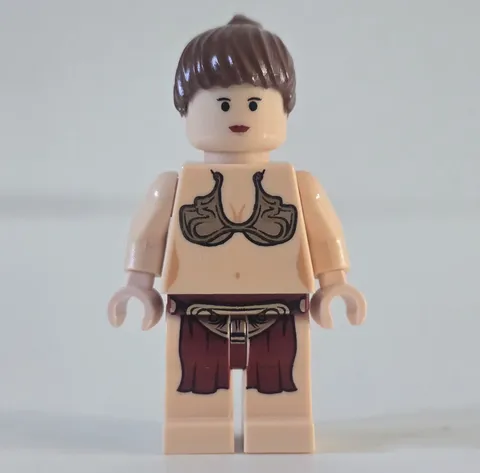 LEGO Star Wars Princess Leia Minifigure sw0085a Jabba Slave Outfit 2009 6210