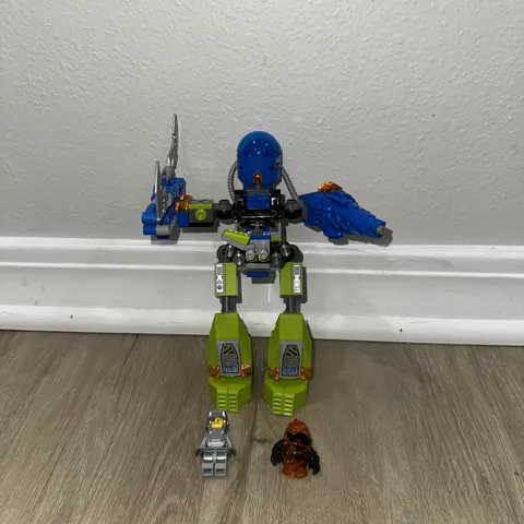 LEGO 8189 Power Miners Magma Mech 99% Complete