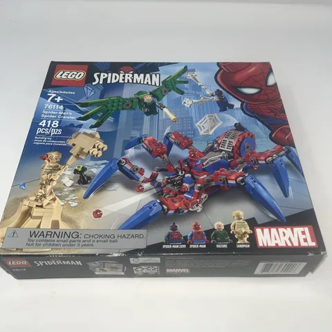 LEGO Spider-Man's Spider Crawler 2099 Marvel Super Heroes 76114 New Damaged Box