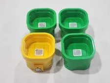 Lego Super Mario Bros Warp Pipes Bright Green Yellow Coins NEW