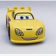 Lego Duplo Figure Disney Cars Building Blocks Toy Yellow JEFF GORVETTE Car