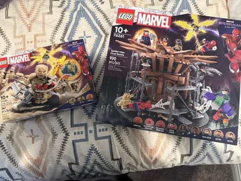 LEGO Spider-Man No Way Home: Final Battle 76261 w/ Expansion 76280 NIB/Sealed!
