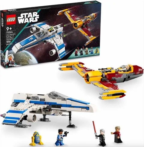 LEGO Star Wars 75364 New Republic E-Wing vs. Shin Hati's Starfighter Pre-Built