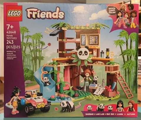 LEGO Friends Panda Sanctuary Animal Care Building Playset 42648 - **Brand New**