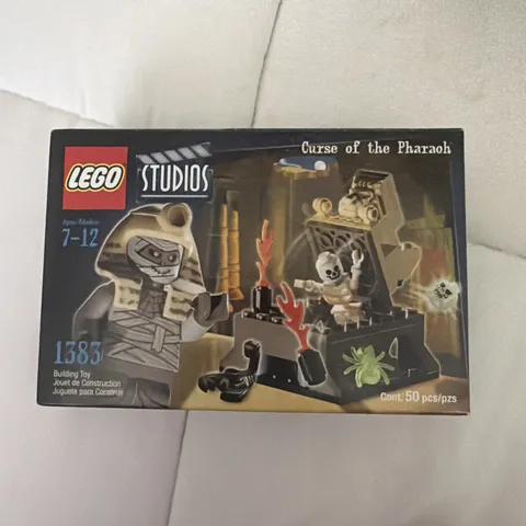Vintage 2002 LEGO Studios #1383 Curse of the Pharaoh  New In Sealed Box! RARE!!