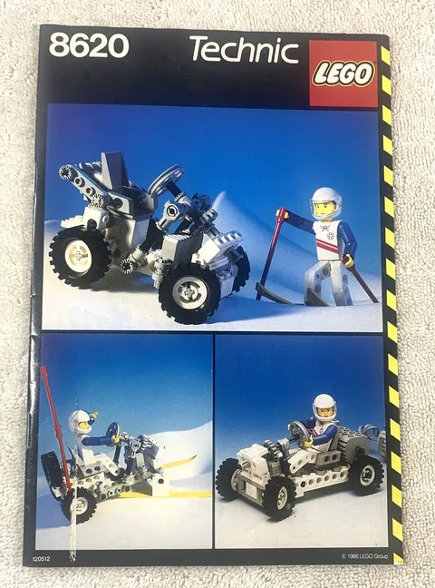 Lego 8620 Technic Manual 1986