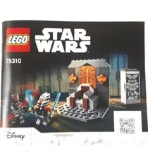 LEGO® Star Wars Duel on Mandalore Instructions Manual Booklet for Set 75310